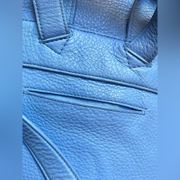 Tory Burch Blue Leather Backpack - Picture 8 of 13